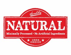 SENDIK'S NATURAL MINIMALLY PROCESSED NO ARTIFICIAL INGREDIENTS USDA CHOICE