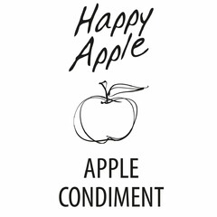 HAPPY APPLE APPLE CONDIMENT