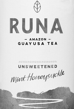 RUNA AMAZON GUAYUSA TEA UNSWEETENED MINT HONEYSUCKLE