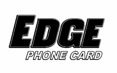 EDGE PHONE CARD