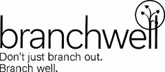 BRANCHWELL DON'T JUST BRANCH OUT. BRANCH WELL.