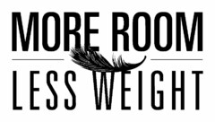 MORE ROOM LESS WEIGHT