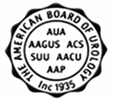 THE AMERICAN BOARD OF UROLOGY INC 1935 AUA AAGUS ACS SUU AACU AAP