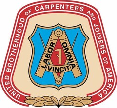 UNITED BROTHERHOOD OF CARPENTERS AND JOINERS OF AMERICA LABOR OMNIA VINCIT