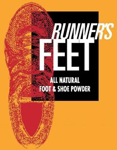 RUNNER'SFEET ALL NATURAL FOOT & SHOE POWDER