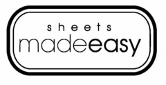 SHEETS MADEEASY