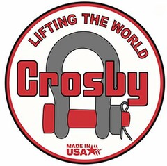 LIFTING THE WORLD CROSBY MADE IN USA