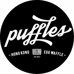 PUFFLES HONG KONG EGG WAFFLES EST 2017