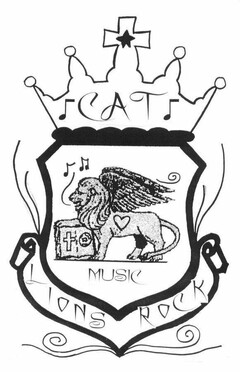 CAT LIONS ROCK MUSIC