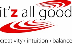 IT'Z ALL GOOD CREATIVITY · INTUITION · BALANCE