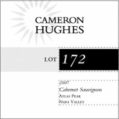 CAMERON HUGHES LOT 172 2007 CABERNET SAUVIGNON ATLAS PEAK NAPA VALLEY