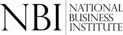 NBI NATIONAL BUSINESS INSTITUTE