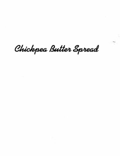 CHICKPEA BUTTER SPREAD