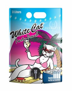 WHITE CAT PARTY POUCH HV HAZLITT 1852 VINEYARDS HHJ 3 LITERS EQUALS 4X750 ML BOTTLES