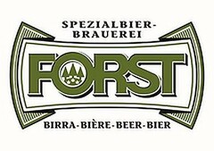 SPEZIALBIER-BRAUEREI FORST BIRRA-BIÈRE-BEER-BIER