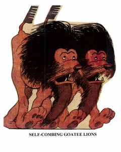 SELF-COMBING GOATEE LIONS