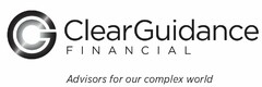 CG CLEAR GUIDANCE FINANCIAL ADVISORS FOR OUR COMPLEX WORLD
