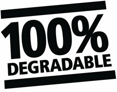 100% DEGRADABLE