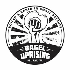 BAGEL UPRISING DEL RAY, VA BOILED & BAKED IN SMALL BATCHES