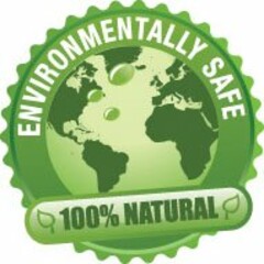 ENVIRONMENTALLY SAFE 100% NATURAL