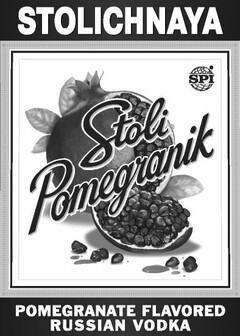 STOLICHNAYA STOLI POMEGRANIK POMEGRANATE FLAVORED RUSSIAN VODKA SPI