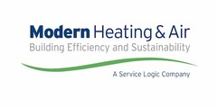 MODERN HEATING & AIR BUILDING EFFICIENCY AND SUSTAINABILITY A SERVICE LOGIC COMPANY