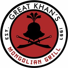 GREAT KHAN'S MONGOLIAN GRILL EST. 1997