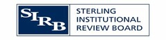 SIRB STERLING INSTITUTIONAL REVIEW BOARD