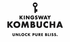 KINGSWAY KOMBUCHA UNLOCK PURE BLISS.