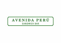 AVENIDA PERÚ SANDWICH BAR