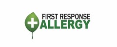 FIRST RESPONSE ALLERGY