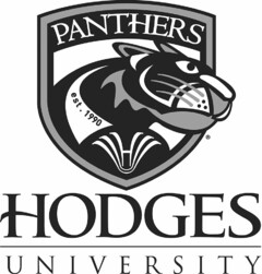 H PANTHERS HODGES UNIVERSITY EST 1990