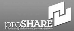 PROSHARE CONNECTING PROFESSIONALS, GENERATING RESULTS