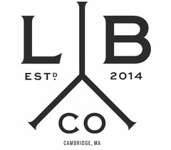 L B EST. D 2014 CO CAMBRIDGE, MA