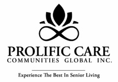 PROLIFIC CARE COMMUNITIES GLOBAL INC. EXPERIENCE THE BEST IN SENIOR LIVING