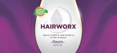 HAIRWORX STACERA PHYSICIAN APPROVED ORGANIC HELPS PROMOTE HAIR GROWTH FOR MEN & WOMEN 2.0 FL OZ
