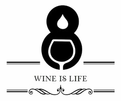 8 WINE IS LIFE