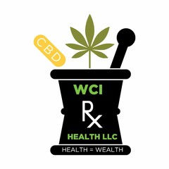 CBD WCI RX HEALTH LLC HEALTH=WEALTH