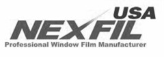 USA NEXFIL PROFESSIONAL WINDOW FILM MANUFACTURER