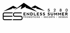 ENDLESS SUMMER 5280 PROMOTIONS · ESCORTS · DESIGN ES