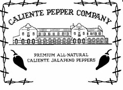 CALIENTE PEPPER COMPANY PREMIUM ALL-NATURAL CALIENTE JALAPENO PEPPERS