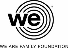 WE WE ARE FAMILY FOUNDATION