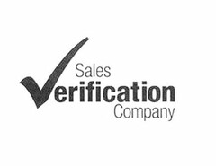 SALES VERIFICATION COMPANY