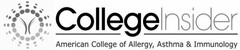 COLLEGEINSIDER AMERICAN COLLEGE OF ALLERGY, ASTHMA & IMMUNOLOGY