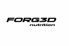 FORG3D NUTRITION