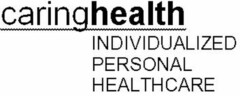 CARINGHEALTH INDIVIDUALIZED PERSONAL HEALTHCARE