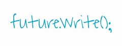 FUTURE.WRITE();