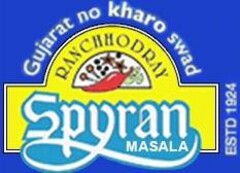 GUJARAT NO KHARO SWAD RANCHHODRAY SPYRAN MASALA ESTD 1924