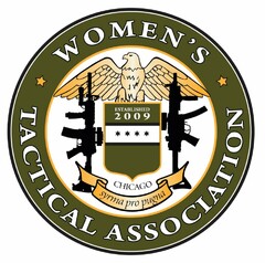 WOMEN'S TACTICAL ASSOCIATION SYRMA PRO PUGNA ESTABLISHED 2009 CHICAGO