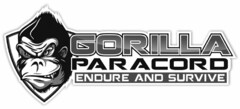 GORILLA PARACORD ENDURE AND SURVIVE